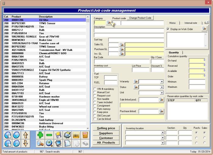 GEMCAR software for auto repair shop Car and fleet management How